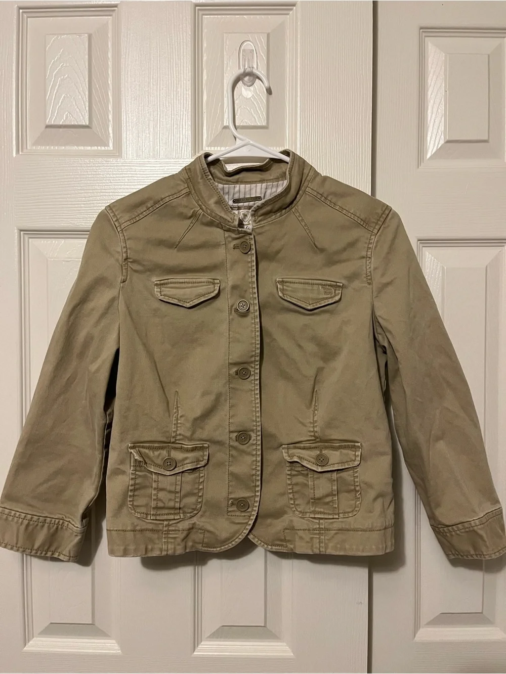 Abercrombie & Fitch Tan Utility-Style Jacket